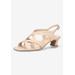 Women's Tristen Sandal by Easy Street in Nude (Size 8 M)