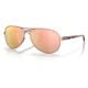 Oakley OO4079 Feedback Sunglasses - Women's Satin Rose Gold Frame Prizm Rose Gold Lens 59 OO4079-407944-59