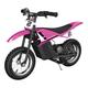 Razor Kids Electric Motorbike - MX125 Dirt Rocket Bike for Children 7+ with 8 mph Max Speed & 40 Minute Ride Time, Up to 5 Mile Range, 100W Ride On with 12V 5Ah Battery and 12" Pneumatic Tyres - Pink