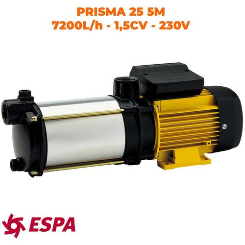 ESPA Mehrstufige horizontale Kreiselpumpe für die Wasserversorgung PRISMA 25 5M - 7.200L/h - 56m