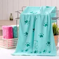 Langes en Mousseline 100% Coton avec Imprimé Patte de Chat pour Bébé Couvertures Douces pour