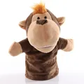 Marionnettes à main de 25cm singe Animal en peluche jouets pour bébé marionnettes à main