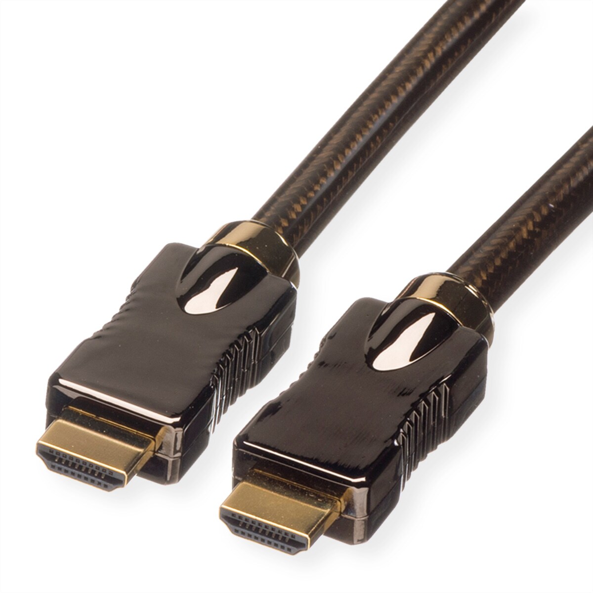 ROLINE 4K HDMI Ultra HD Kabel mit Ethernet, ST/ST, schwarz, 5 m Image