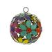 Arlmont & Co. Kymira Flower Ball Garden Art Metal | 12 H x 11 W x 11 D in | Wayfair 65681CD5964641D7B38DD7329500001A