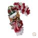 The Holiday Aisle® Candy Cane w/ Elf Stuffed Holiday Accent | 26 H x 15 W in | Wayfair E2A79D14979E42E097AD0F6FDA5FCFAA