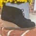 J. Crew Shoes | J Crew Macalister Black Ankle Boot Booties Size 8 Euc | Color: Black/Tan | Size: 8