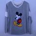 Disney Sweaters | Disney Mickey Mouse’s Sweater | Color: Gray/White | Size: M