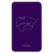 Kansas State Wildcats Solid Design 10000 mAh Portable Power Pack