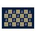 Navy Midshipmen 30'' x 46'' Checkerboard Floor Mat