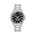 Men's Bulova Black Hampton Pirates Stainless Steel Classic Sport Watch