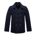 Brandit Pea Coat Jacket, blue, Size 3XL