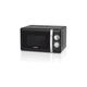 Haeger - Four à micro-ondes sous-chef black 20-700W 20 Litres