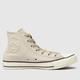 Converse all star hi counter climate trainers in stone