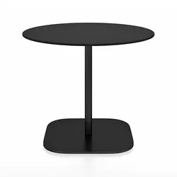 Emeco 2 Inch Flat Base Cafe Table - 2INCHCTRD36FHPLBDARKPC