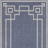 Merritt Indoor/Outdoor Rug - Black, 7'3" Square - Frontgate