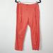 Kate Spade Pants & Jumpsuits | Kate Spade Saturday Woman's Sz 4 Coral Pink Tapered Leg Work Dress Pants | Color: Pink | Size: 4