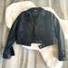 Free People Jackets & Coats | Free People Jacket Vintage Rare Nwot Size S Jacket 21 1/2” Long Beautiful Design | Color: Black/Silver | Size: S