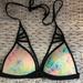 Pink Victoria's Secret Swim | (3 For $15) Pink Victoria’s Secret Bikini Top | Color: Black/Pink | Size: S