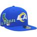 Men's New Era Royal Los Angeles Rams Stateview 59FIFTY Fitted Hat