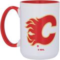 Calgary Flames 15oz. Inner Color Mug