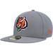 Men's New Era Graphite Cincinnati Bengals Storm II Alternate Logo 59FIFTY Fitted Hat