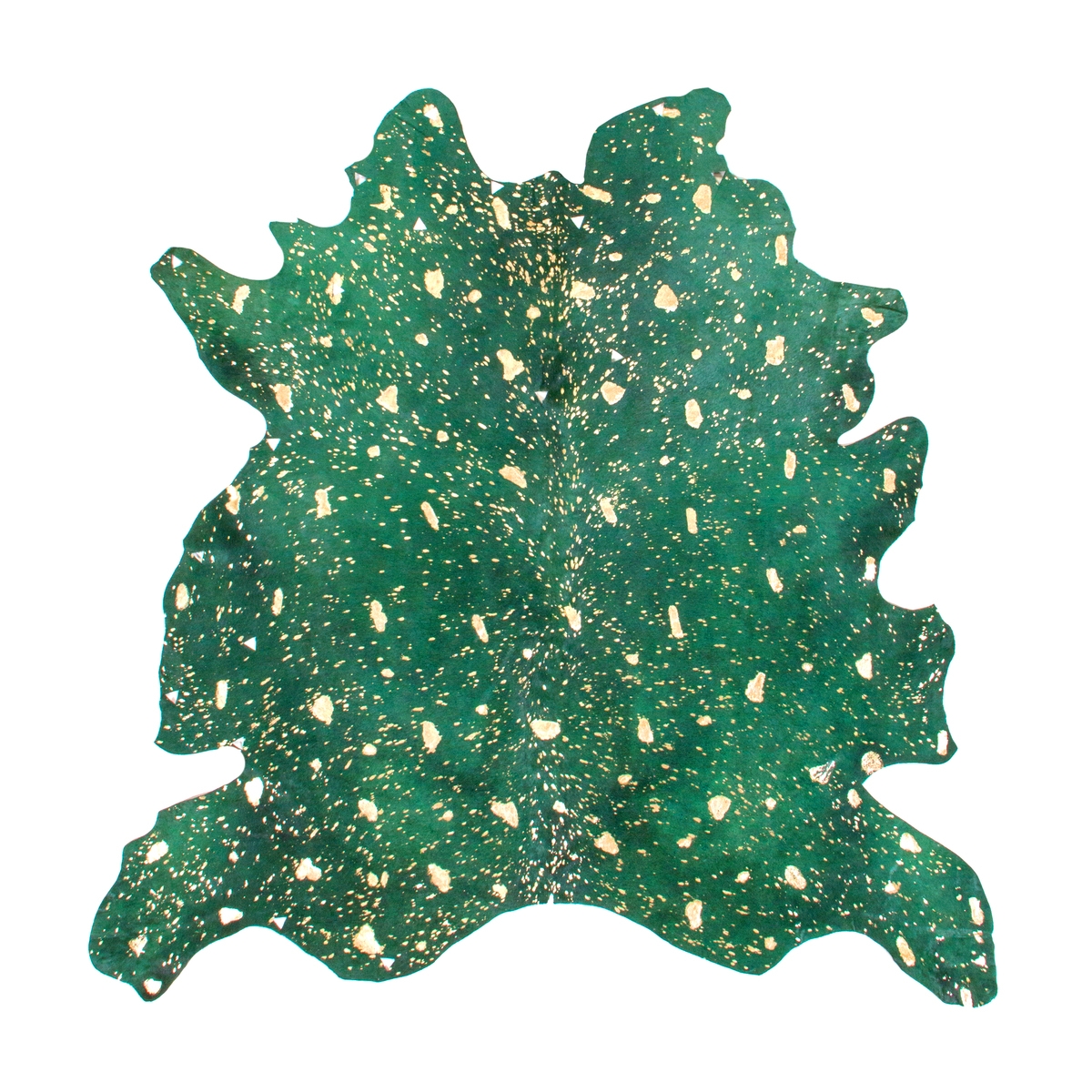 Kayoom Rasia 100 Flaschengrün / Gold 1,35qm - 1,65qm Image