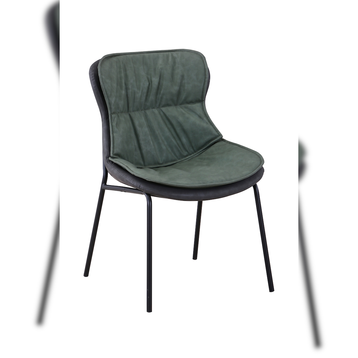 Lalee.Avenue Stuhl Nydia 200 Grün / Dunkelgrau Image