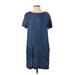 Tart Casual Dress: Blue Dresses - Women's Size Small