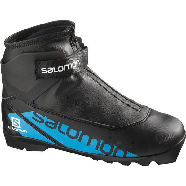 SALOMON Kinder Skating-Langlaufschuhe XC SHOES R/COMBI PROLINK JUNIOR, Größe 38 ⅔ in Schwarz