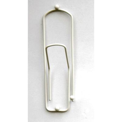 Dandibo - Designer Kleiderhaken 'Büroklammer' 32 cm Garderobe Wandhaken Haken aus Metall / Farbe: Image
