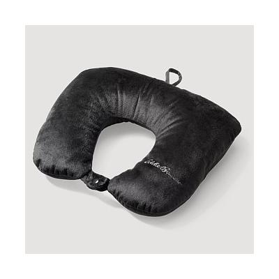 Eddie Bauer Two-in-One Travel Pillow - Black - Size ONE SIZE