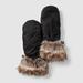 Eddie Bauer Women's Superior Touch Screen Down Mittens - Black - Size M