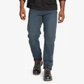 Eddie Bauer Men's H2Low Flex Flannel-Lined Jeans - Slate Blue - Size 33/30