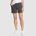 Eddie Bauer Women's Willit Stretch Classic Wash Shorts - 5" - Dark Grey - Size 14