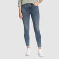 Eddie Bauer Women's Voyager High-Rise Skinny Jeans - Curvy - Blue - Size 4