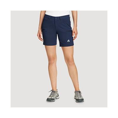 Eddie Bauer Women's Guide Pro Hiking Shorts - Medium Indigo - Size 0