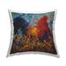 Stupell Impressionist Rooster Farm Animal Abstract Design Printed Throw Pillow by Joseph Marshal Foster