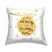 Stupell Kind Words Inspirational Beehive Honey Bees Printed Throw Pillow by Stephanie Workman Marrott