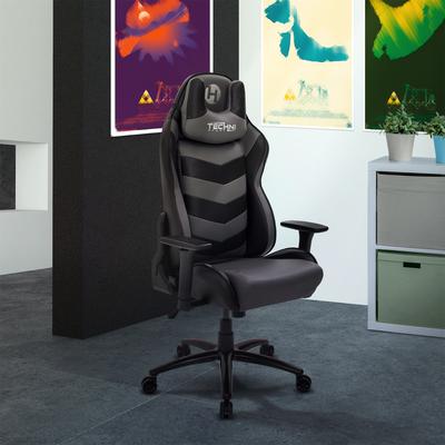 Grey/Black Sport Ergonomic High Back Racer Style PC Gaming Chair