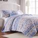 Betty Lace Embellished Quilt And Pillow Sham Set by Greenland Home Fashions in White (Size 2PC TWIN/XL)