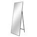 Ebern Designs Lauree Full Length Mirror Metal in Black | 65 H x 22 W x 0.23 D in | Wayfair 6E2AB8952DE84123AC65AAA99B7E56C6