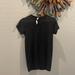Lululemon Athletica Tops | Black Lululemon Workout Shirt Size 10. | Color: Black | Size: 10
