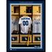 Tampa Bay Rays 12'' x 16'' Personalized Team Jersey Print