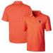 Men's Cutter & Buck Orange Virginia Cavaliers Vintage Big Tall Forge Pencil Stripe Stretch Polo