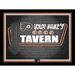 Philadelphia Flyers 12'' x 16'' Personalized Framed Neon Tavern Print