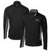 Men's Cutter & Buck Black Stephen F Austin Lumberjacks Navigate Softshell Big Tall Full-Zip Jacket