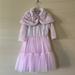 Disney Dresses | Disney Pink Dress With Shrug Size 5/6 New Without Tags | Color: Pink | Size: 5g