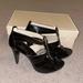 Michael Kors Shoes | Berkeley T Strap Michael Kors Heels | Color: Black | Size: 8