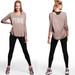 Pink Victoria's Secret Tops | Flawed Victoria's Secret Pink | Camel "Pink" Long Sleeve Tee | Size Extra Small | Color: Cream/Tan | Size: Xs