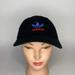 Adidas Accessories | Adidas Relaxed Adjustable Strapback Baseball Hat Cap, Osfa, Black Red White Blue | Color: Black/White | Size: Os